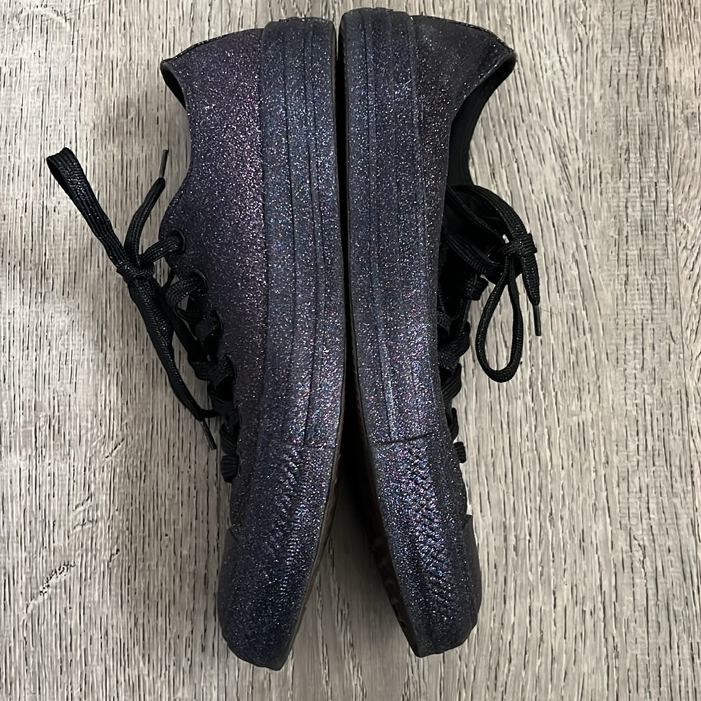 Converse All Star black with purple glitter all over - Picture 6 of 11